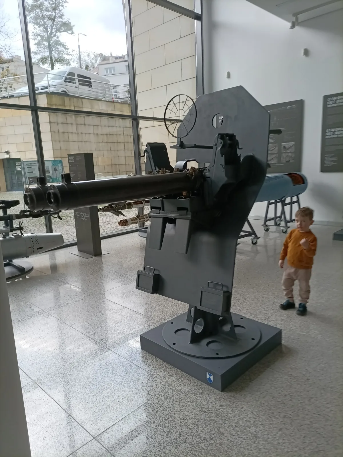 Polish Naval Museum during our family visit